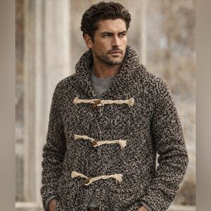 Ralph Lauren Denim & Supply Wool Blend Shawl Collar Cardigan Size Small